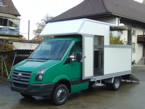 VW Crafter Diagonalverlad